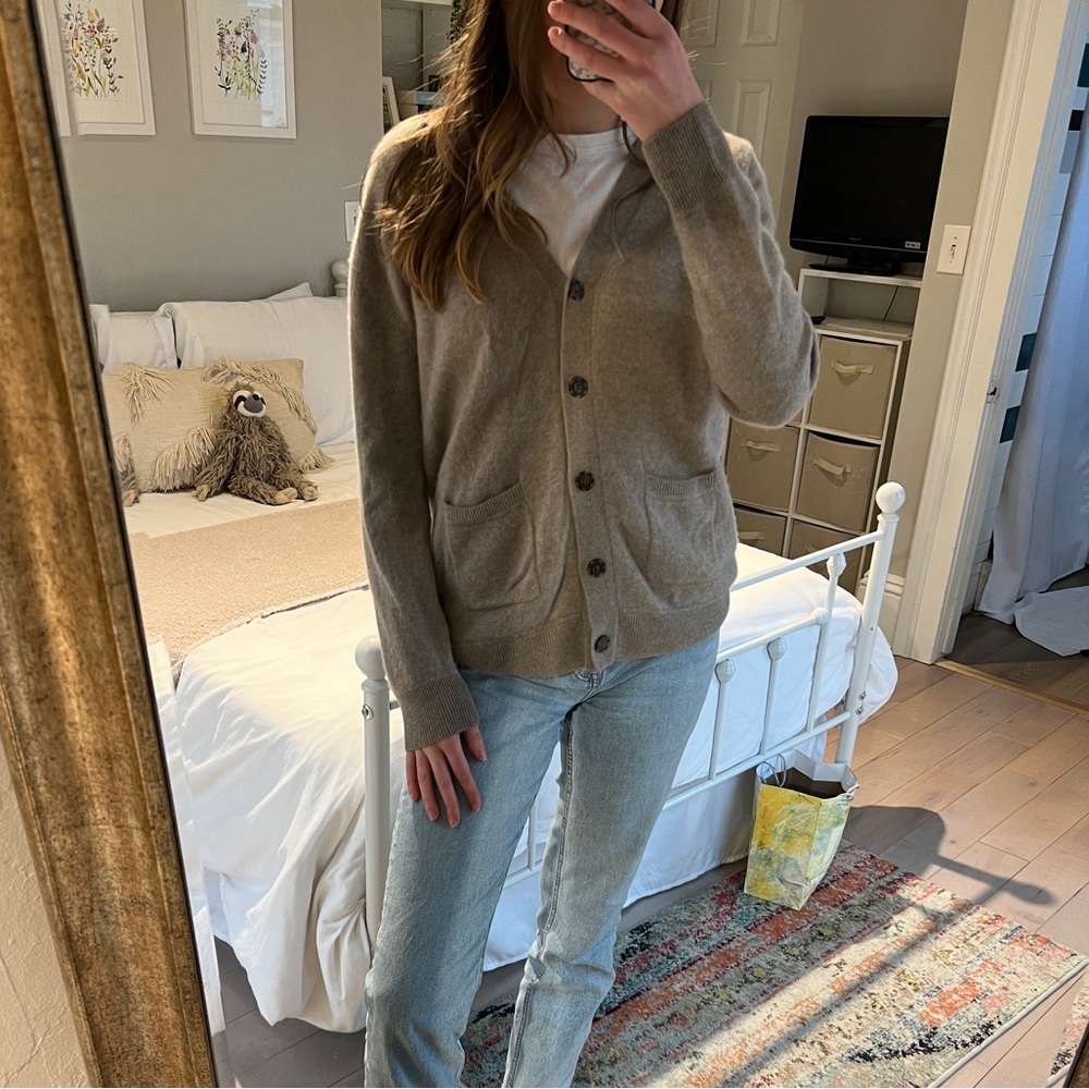 NAADAM 100% cashmere cardigan